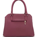 Magenta Top Handle Bag